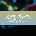 Women of Color Shaping the Future of Pop Music